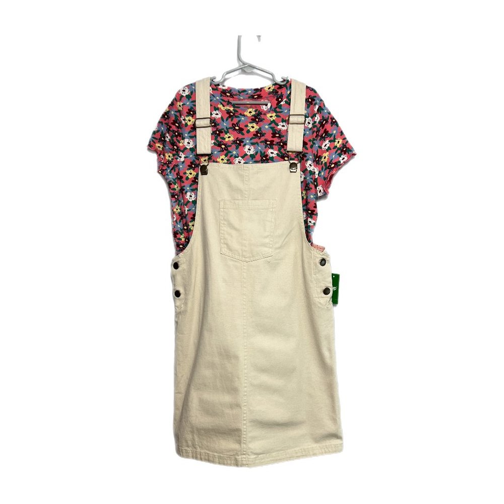 Girl's Two Piece Skirtall and Top Set by Dip Denim Size L (12-14)